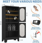GAIOUS Black Kitchen Pantry Cabinet, Storage Cabinet - Image 2