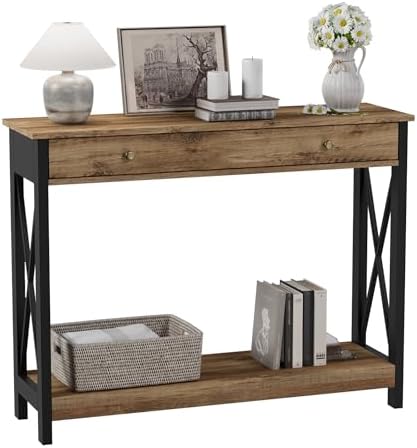 Treocho 40" Farmhouse Console Table - Image 3