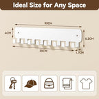 pickpiff Key Holder Wall Mount, Adhesive Key Rack - Image 7