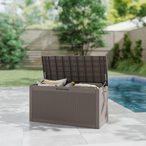 LAUSAINT HOME 320 Gallon Outdoor Storage Box, Package Delivery Box - Image 6