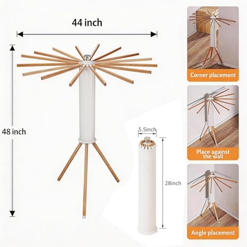 Tripod Clothes Drying Rack Foldable Laundry Drying Rack - Image 2
