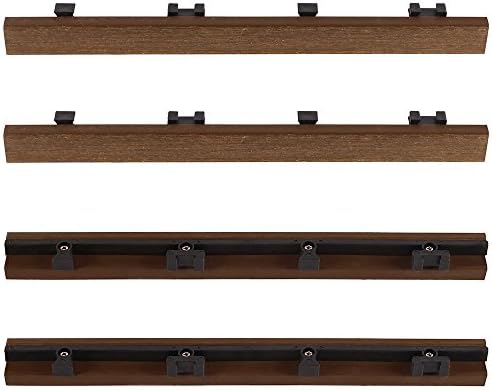 1 in. x 1 ft. Quick Deck Composite Deck Tile Straight Trim - Image 3