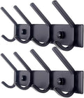 WEBI Coat Rack Wall Mounted, 4 Coat Hooks by WEBI