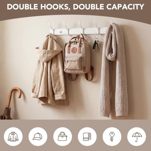 Wall Mount Coat Rack 2 Pack - Image 4