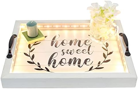 Elegant Designs HG2032-GHH Salento Farmhouse Rectangular Decorative LED Light - Image 6