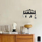 Key Holder for Wall, Metal Wall Hooks Organizer Rack - Image 5