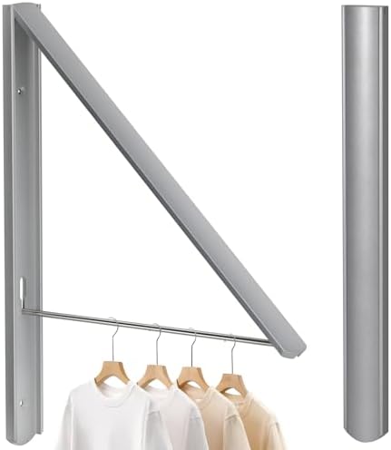 Foldable Clothes Drying Rack, Wall Mounted by RELONGGI