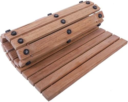 Nordic Teak 100% Solid Teak Wood String Mat - Image 3