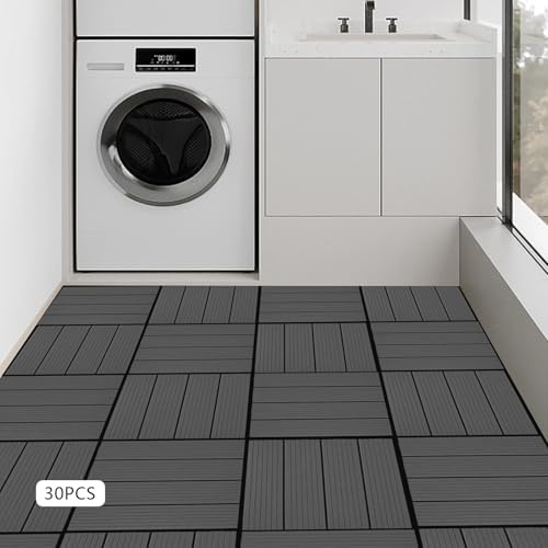 30 PCS Plastic Interlocking Deck Tiles - Image 6