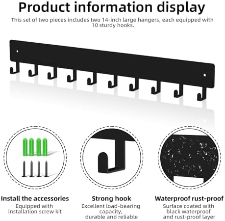 Key Holder Wall Mount, 14in - Image 4