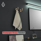 JQK Bathroom Towel Hook Champagne Bronze, Coat Robe Clothes Hook - Image 3