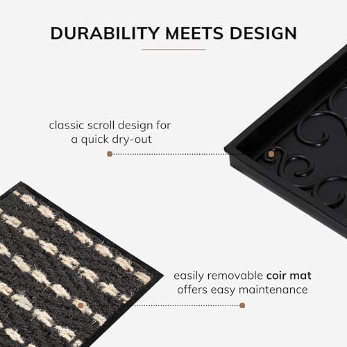 Anji Mountain Heavy Duty Waterproof Rubber Shoe Storage Mat Organizer/Boot - Image 4