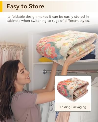 RELEANY Washable Area Rug - Image 5