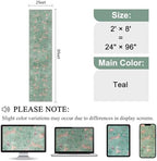 DUKINO 2x8 Washable Runner Rug, Non Slip Animal Kitchen Runner Rug - Image 2