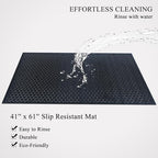 A1HC New All Purpose Rubber Extra Drain 70% Area Floor Mat - Image 4