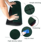 MYOYAY 4 Pack Interlocking Tiles 20"x20"x1" Heavy Duty Rubber Tile Green - Image 6