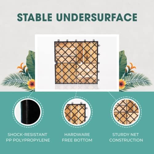 Idzo Interlocking Deck Tiles 9.6 SQFT - Image 4