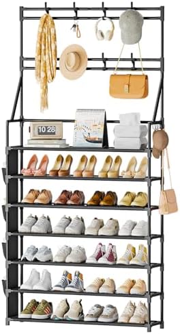 OYREL Shoe Rack 7 Tier Sturdy Shoe Racks Organizer by OYREL