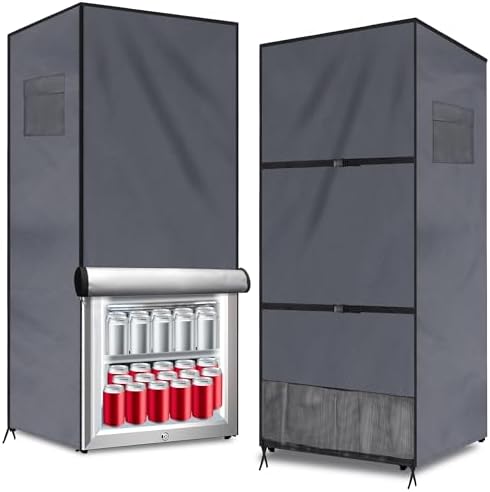 Outdoor Refrigerator Cover, 5-7.5 Cubic by Unknown