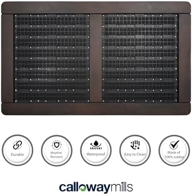 Calloway Mills Rubber Doormat 18 ''x 30'' - Image 4