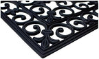 Calloway Mills 900091830 Fleur De Lis Rubber Doormat - Image 5