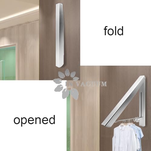 Drying Racks for Laundry Foldable, Wall Mounted Clothes Drying Rack - Image 3