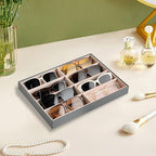 Frebeauty 8-Slot Sunglass Organizer Tray, Sunglass Holder - Image 2