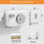 Retractable Clothesline Indoor, Non-Sagging Clothes Line Retracting Outdoors - Image 2