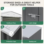 Patiowell 10x14 FT Outdoor Storage Shed - Image 5