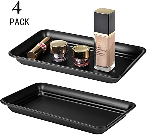 SheeChung Metal Vanity Tray, Bathroom Counter Storage Tray - Image 2