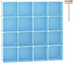 C&AHOME 16 Cube Storage Organizer Cube Shelves Units Storage Cubes by CAHOME