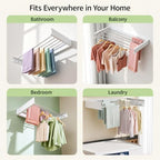 Wall Mounted Clothes Drying Rack - Image 6
