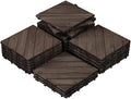 Yaheetech 27PCS Interlocking Deck Tiles Outdoor Patio Flooring by Yaheetech
