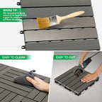 Idzo Interlocking Deck Tiles 9.6 SQFT - Image 5