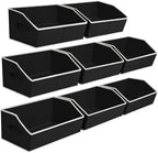 Homsorout Closet Baskets for Shelves Trapezoid by Homsorout