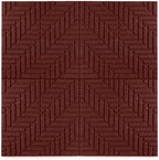 Playsafer Herringbone Rubber Interlocking Tiles | 16 X 16 | Easy Install - Image 2