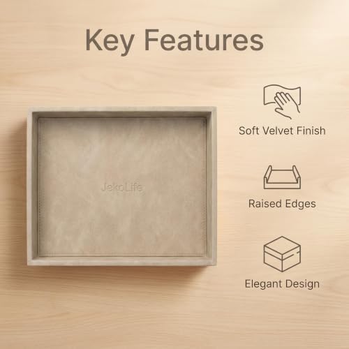 Vanity Tray for Perfume and Jewelry, Dresser Organizer - Image 7