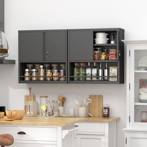 Metal Wall Cabinet, Garage Wall Cabinet - Image 2