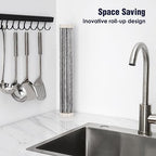Tomorotec Roll Up Dish Drying Rack Over Sink, 304 Steel - Image 3