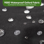 Waterproof Generator Covers for Outside, Heavy Duty 900D Polyester Fabric - Image 4