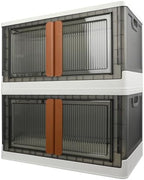 Storage Bins, Cabinet with Lids, Extra Large Useful Box, 19 Gallons Capacity by AssHMKITOfficial