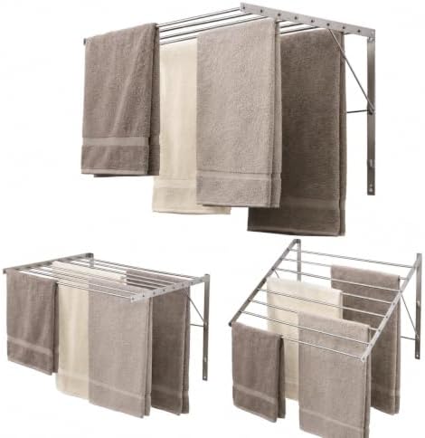 Smartsome Wall Mounted Clothes Drying Rack by Smartsome