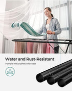 SONGMICS Clothes Drying Rack, Foldable Space-Saving Laundry Drying Rack - Image 7