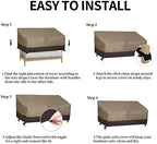Easy-Going Heavy Duty Outdoor Bench Couch Cover, 88Wx40Dx33H inch - Image 7