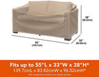 Modern Leisure Basics Patio Loveseat Cover - Image 2