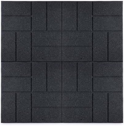 Playsafer Brick Rubber Interlocking Tiles | 16 X 16 | Easy Install - Image 2