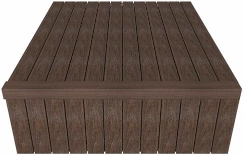 NewTechWood 1/6 ft. x 3 ft. Quick Deck Composite Deck Tile Stair Trim - Image 4
