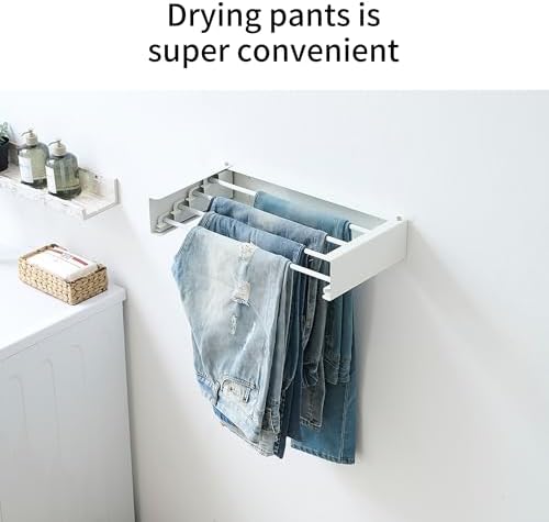 RFOUO Wall Mounted Clothes Drying Rack - Image 6