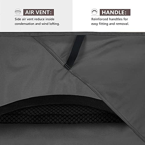 ULTCOVER Waterproof Round Patio Table Cover 92 inch - Image 4