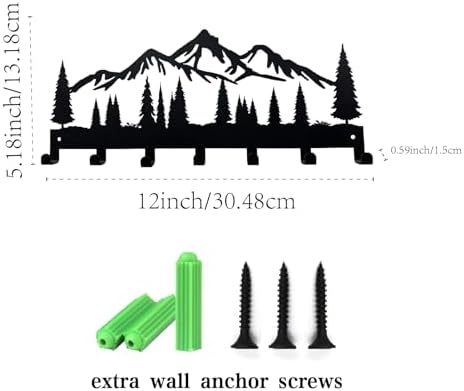 Key Holder Wall Mount, Metal Key Holder - Image 2